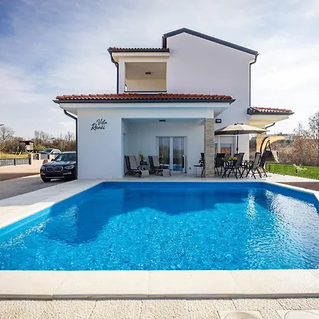 Renci Near Umag For 8 Persons With 30 M2 Private Heated Pool Вилла *